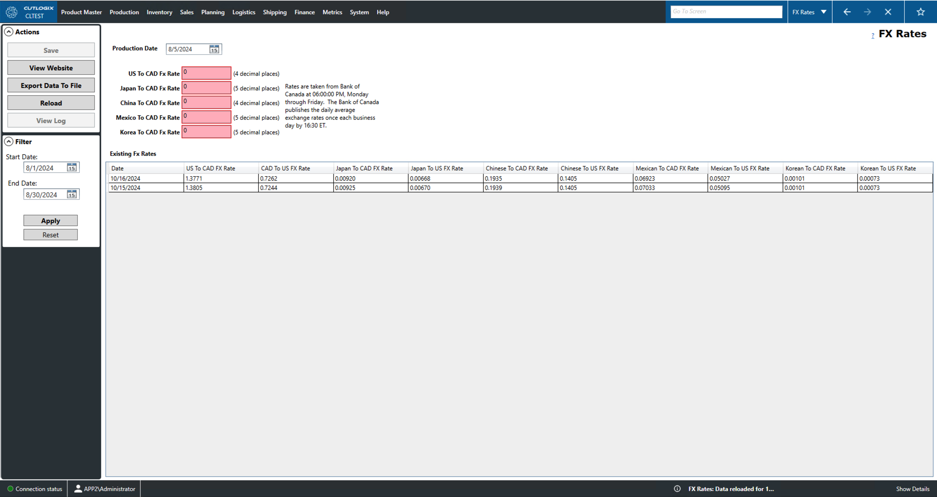 A Screenshot of the Packaging Tab