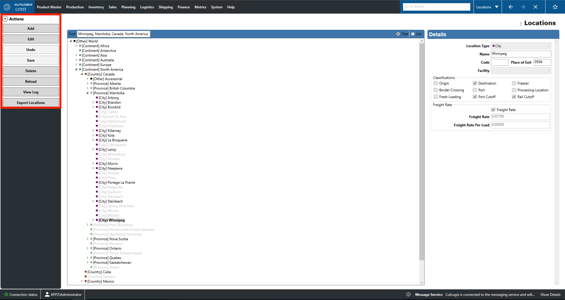 A Screenshot of the Packaging Tab
