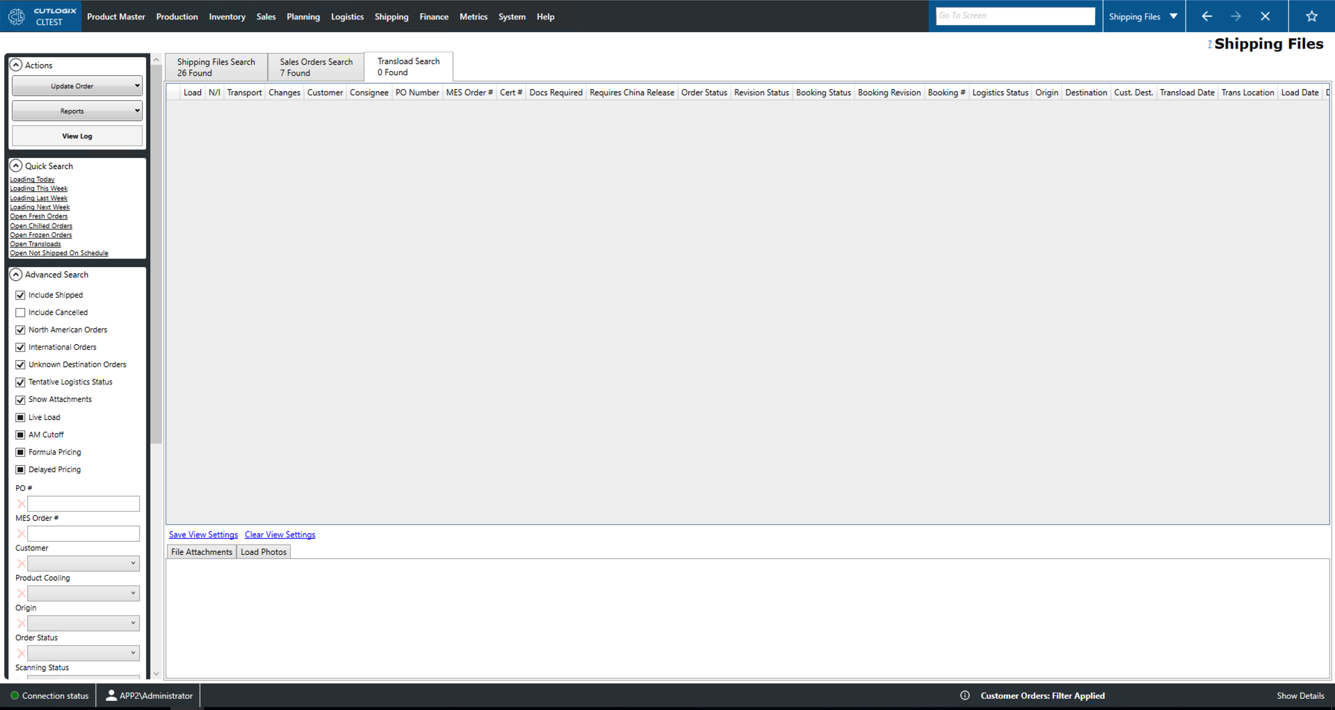A Screenshot of the Packaging Tab