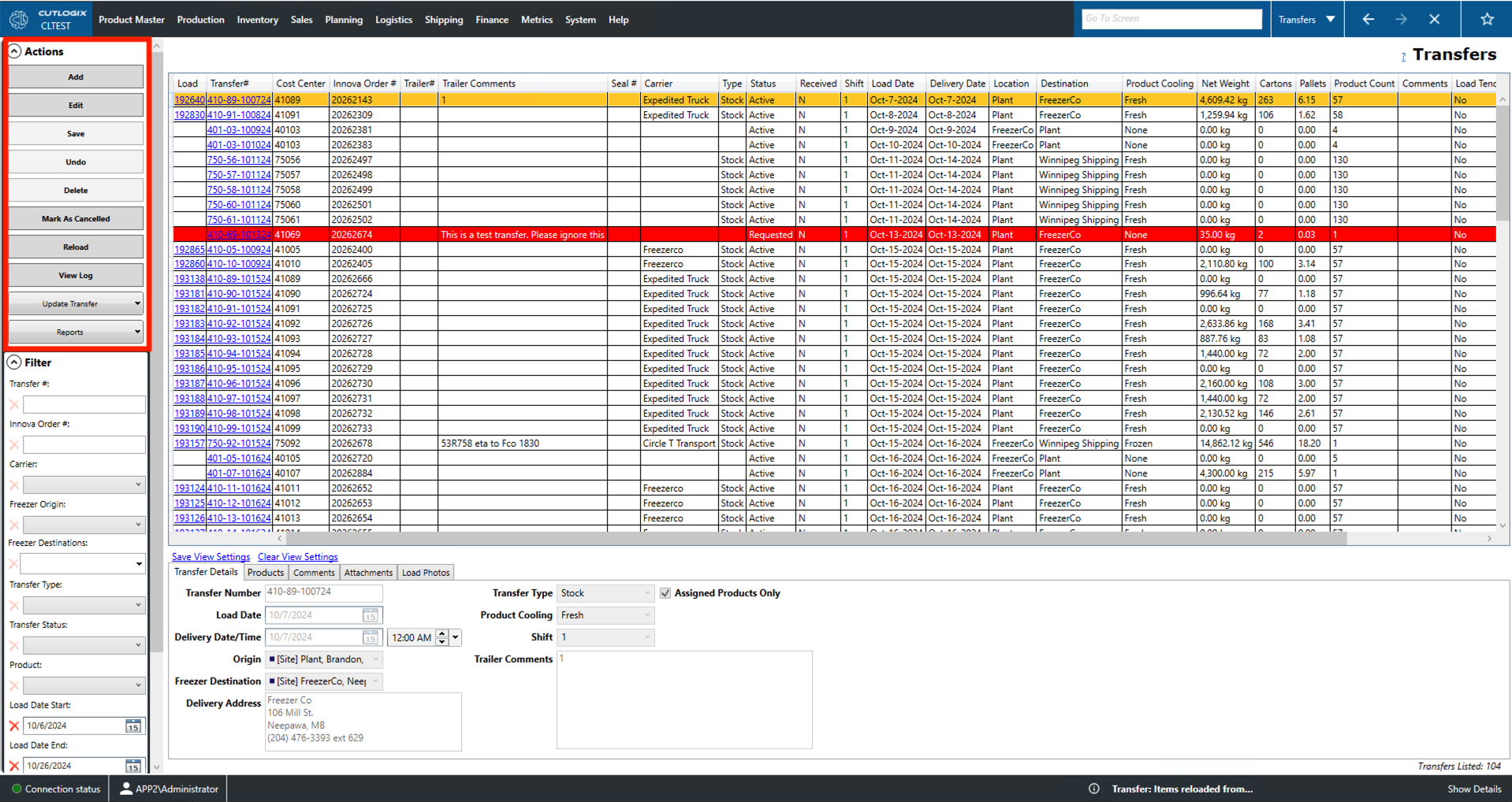 A Screenshot of the Packaging Tab