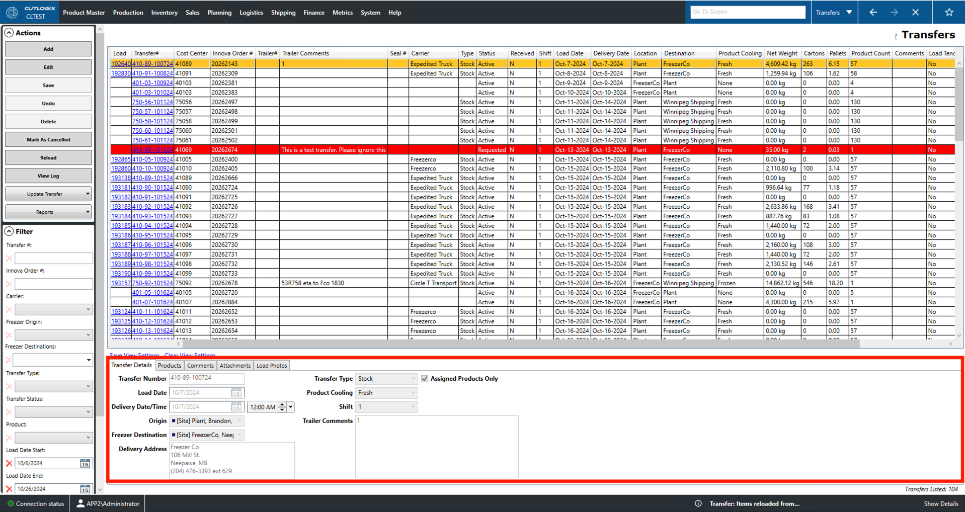 A Screenshot of the Packaging Tab