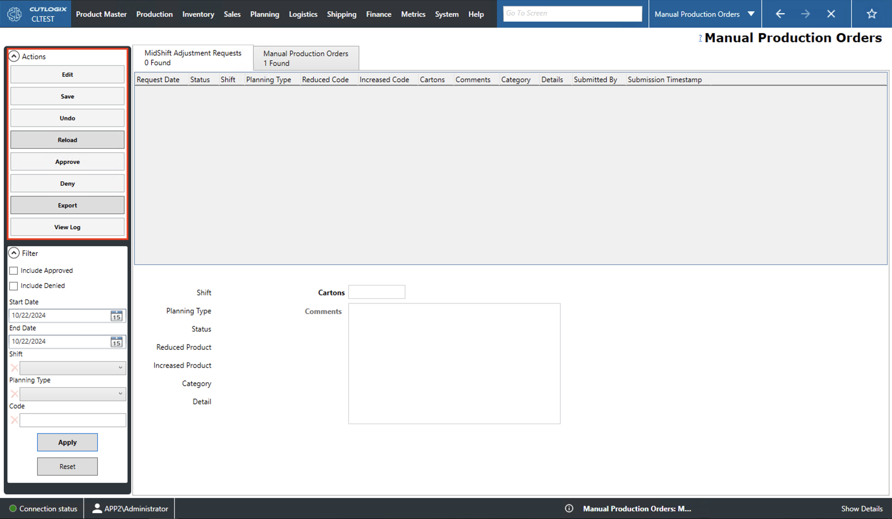 A Screenshot of the Packaging Tab