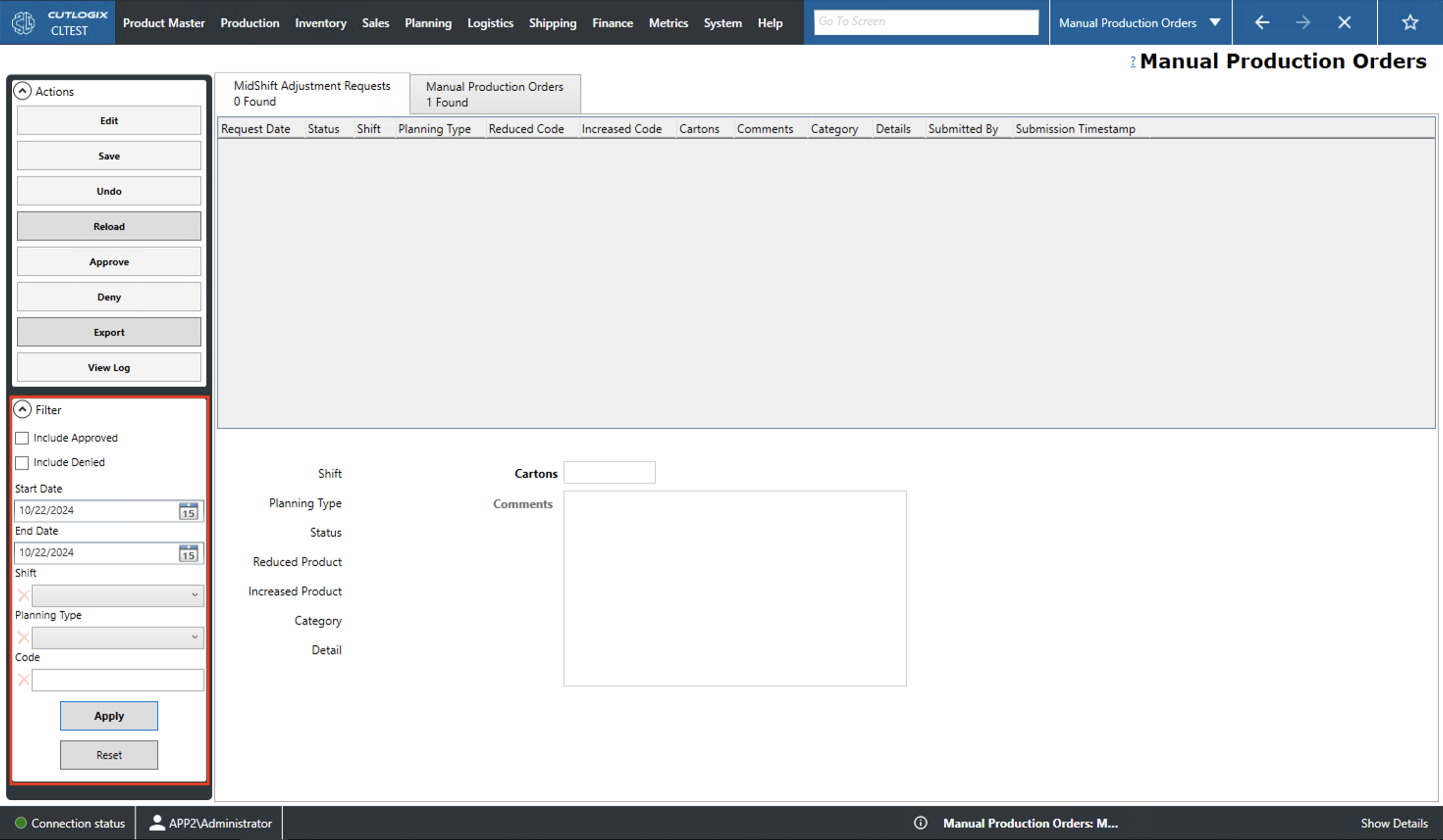 A Screenshot of the Packaging Tab