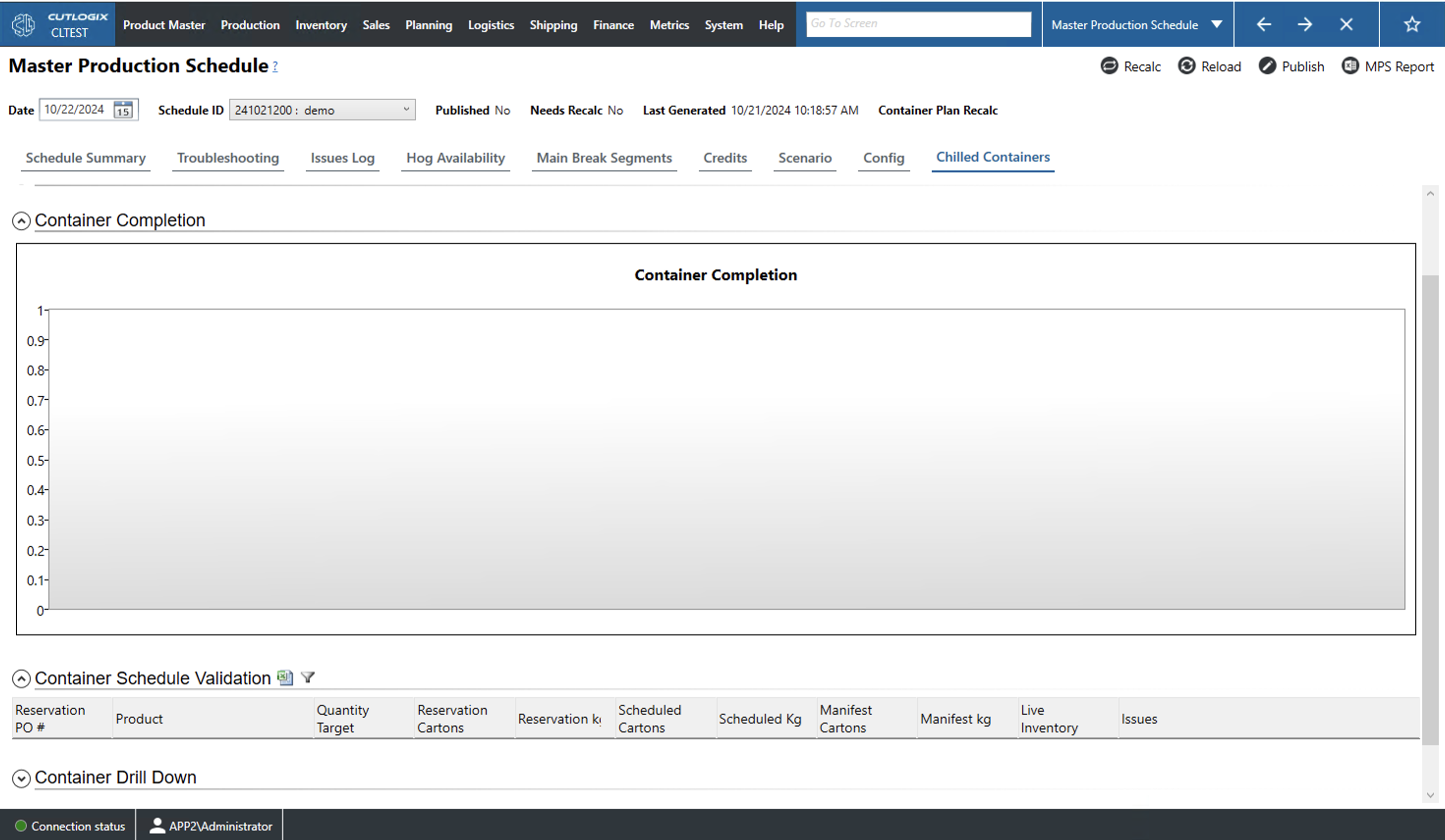 A Screenshot of the Packaging Tab