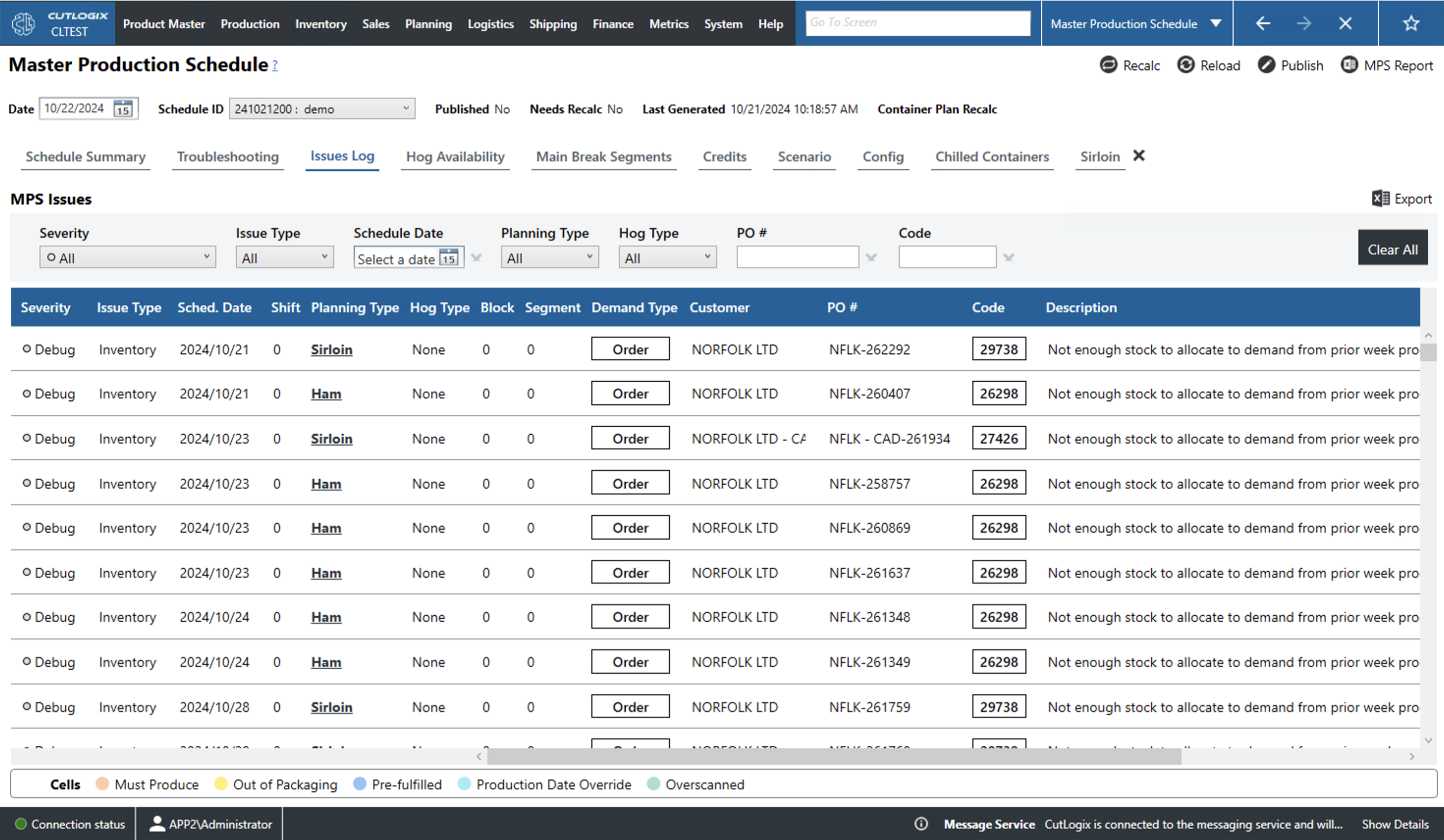A Screenshot of the Packaging Tab
