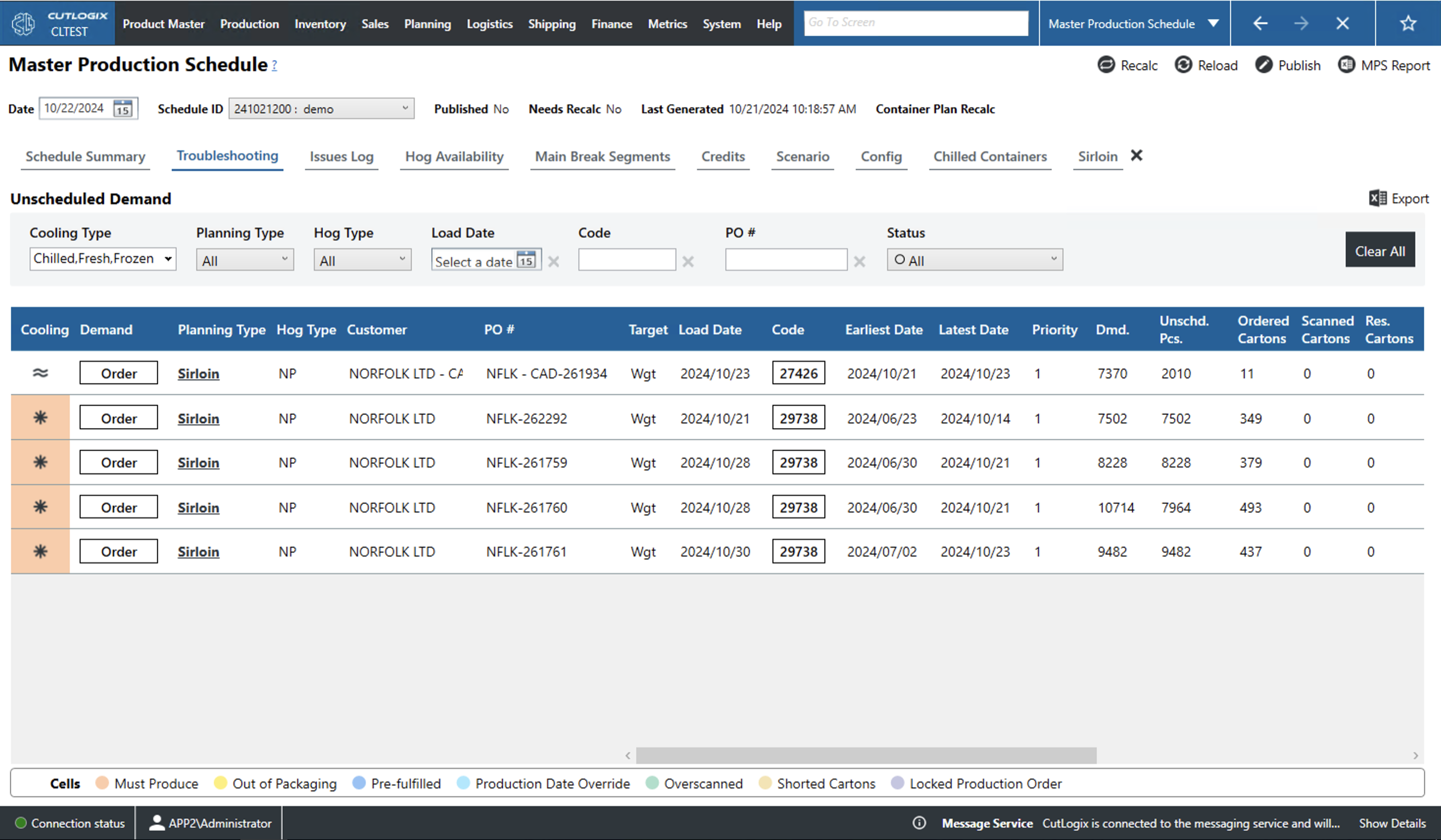 A Screenshot of the Packaging Tab