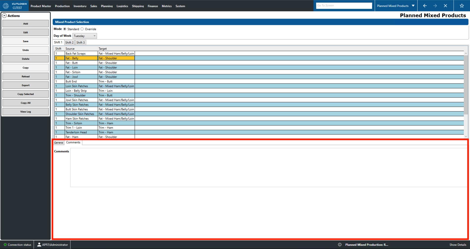 A Screenshot of the Packaging Tab