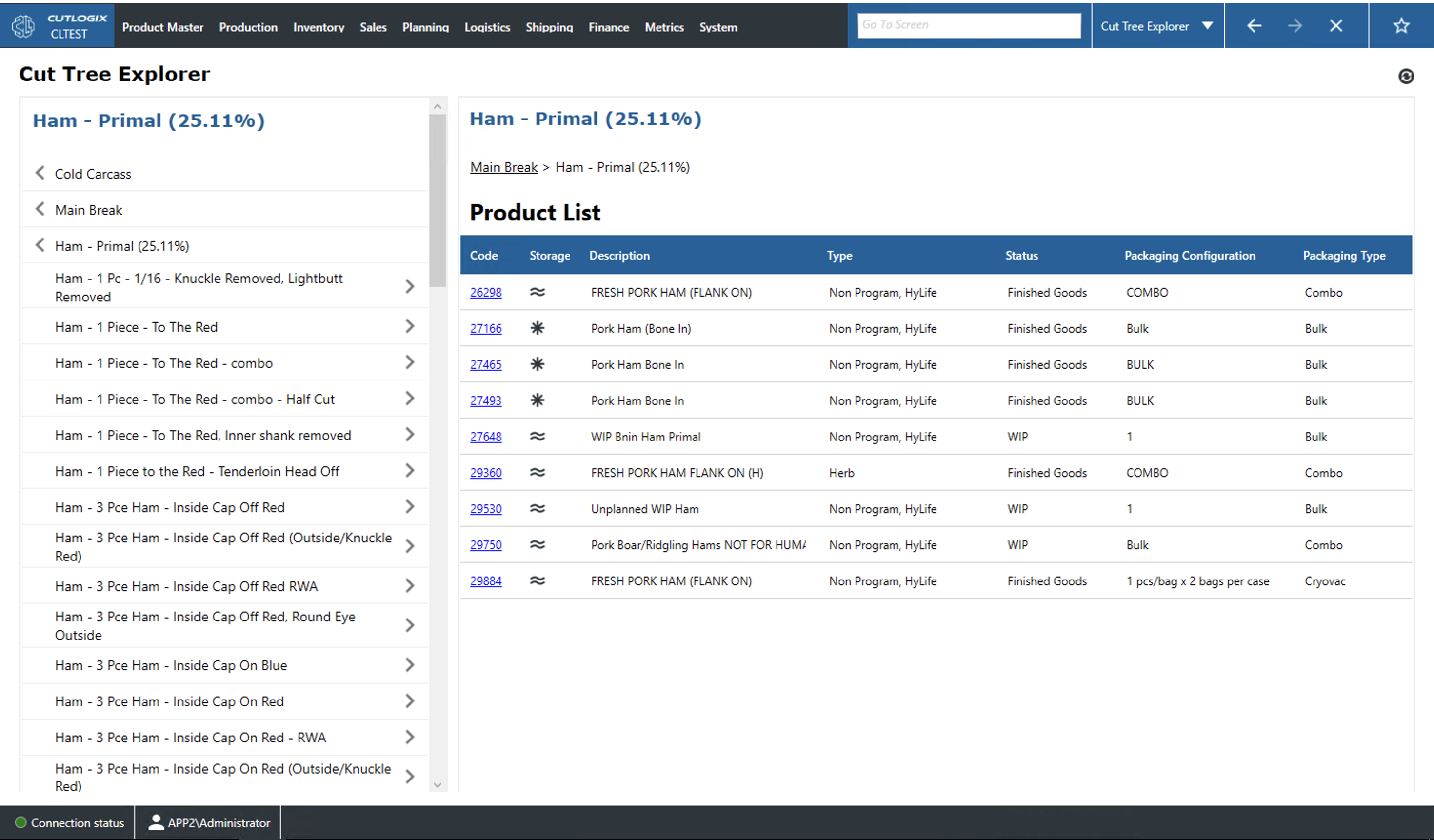 A Screenshot of the Packaging Tab