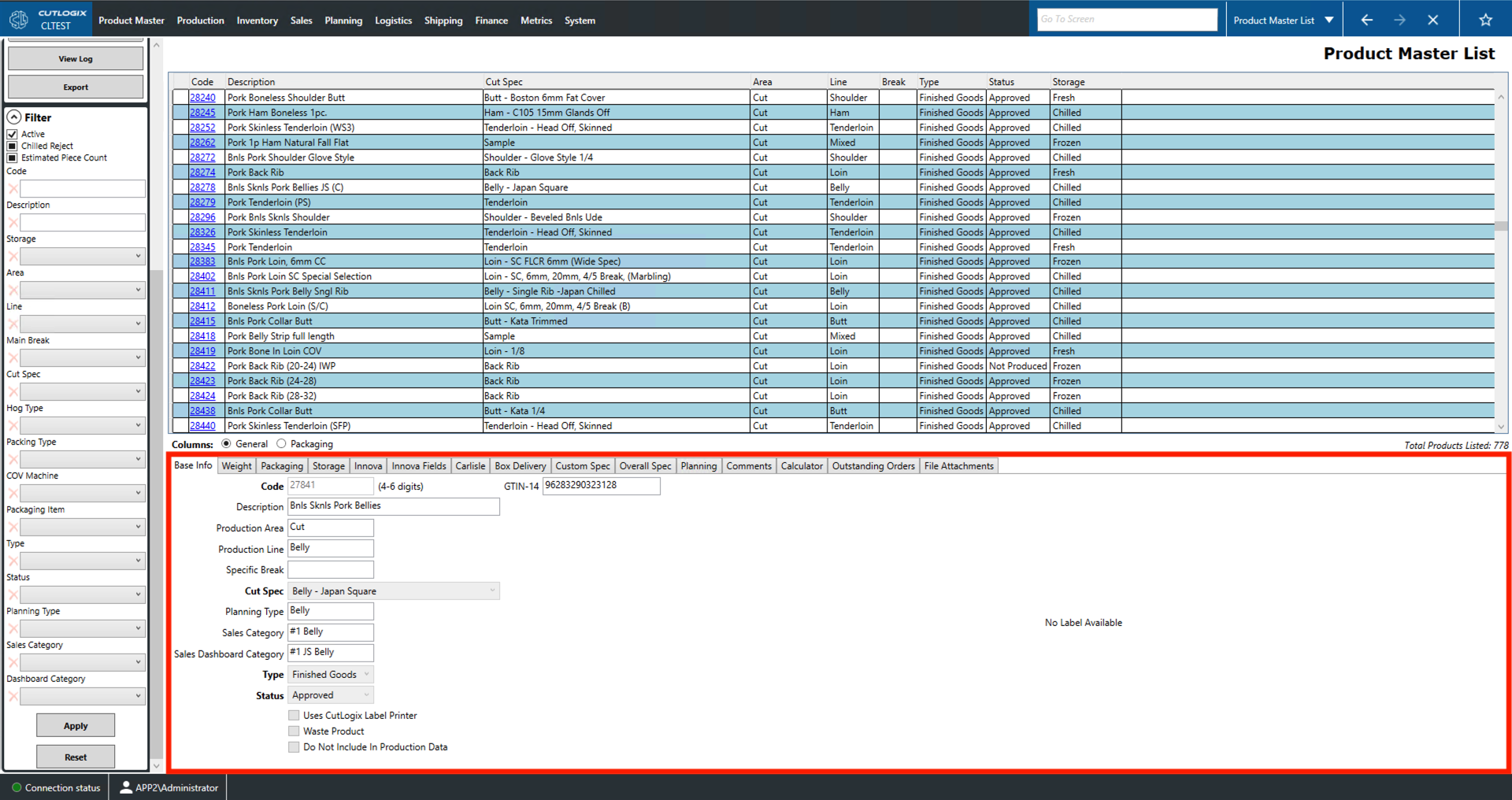A Screenshot of the Packaging Tab