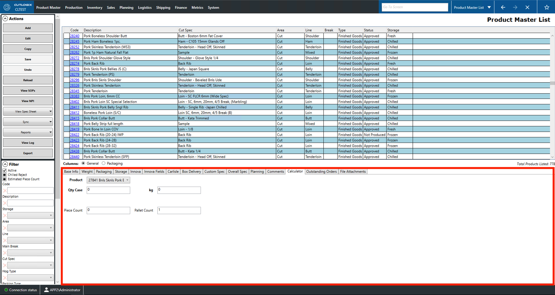 A Screenshot of the Packaging Tab