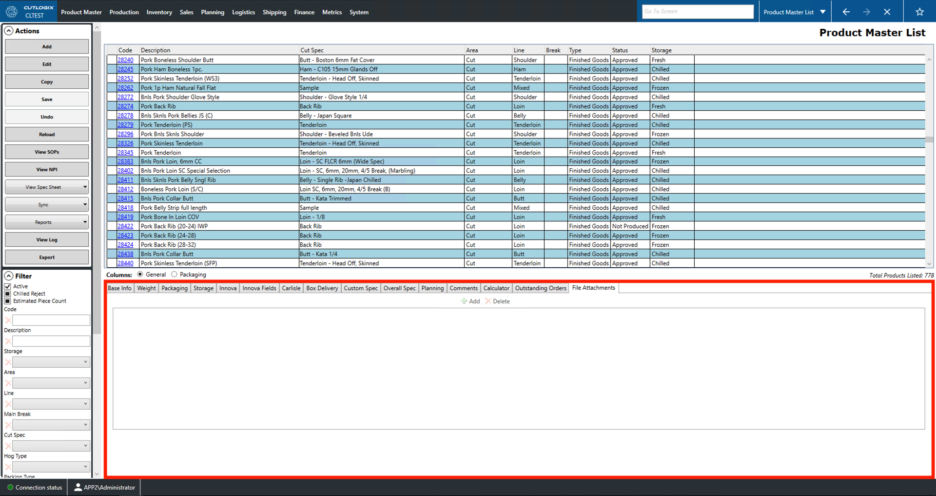 A Screenshot of the Packaging Tab