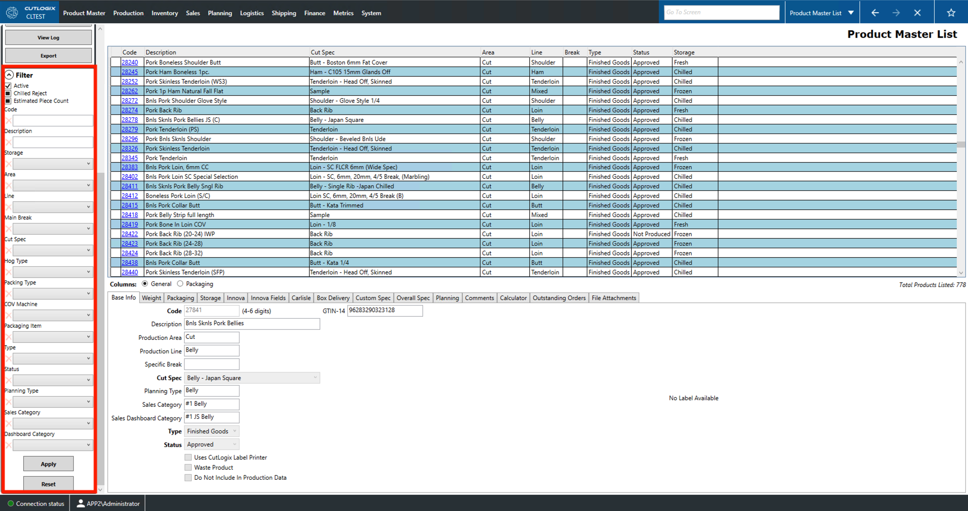 A Screenshot of the Packaging Tab