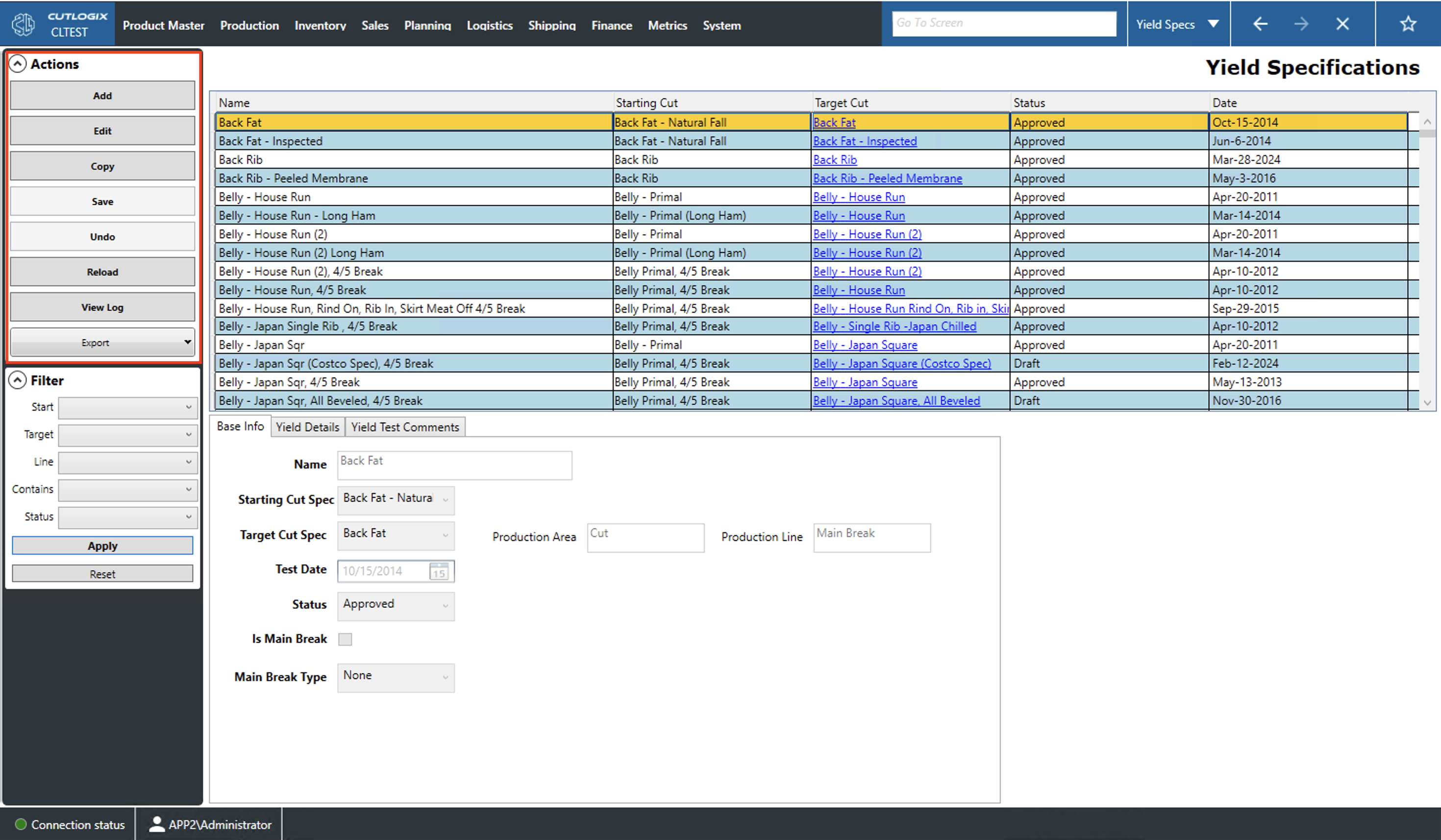 A Screenshot of the Packaging Tab