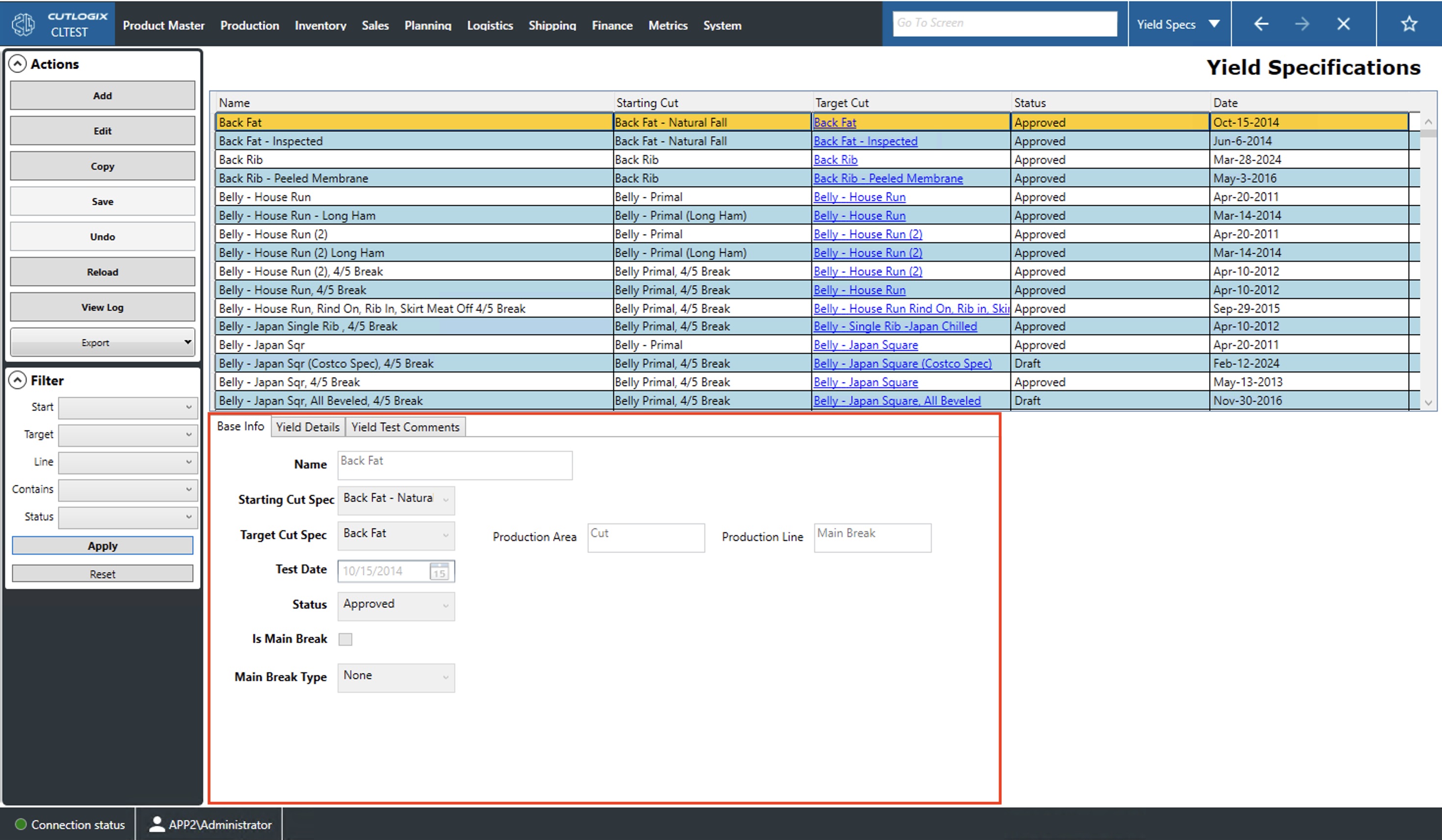 A Screenshot of the Packaging Tab
