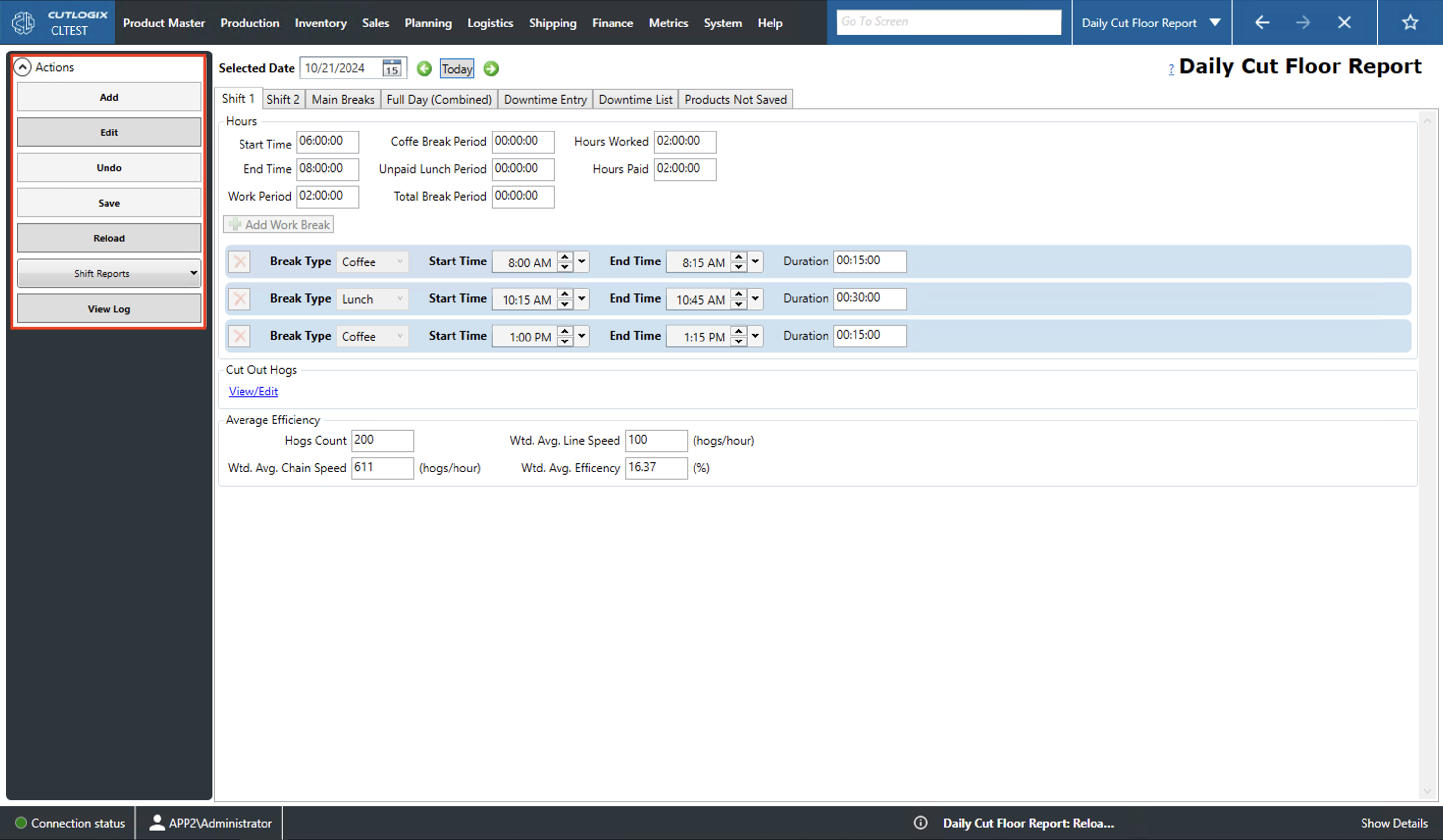 A Screenshot of the Packaging Tab