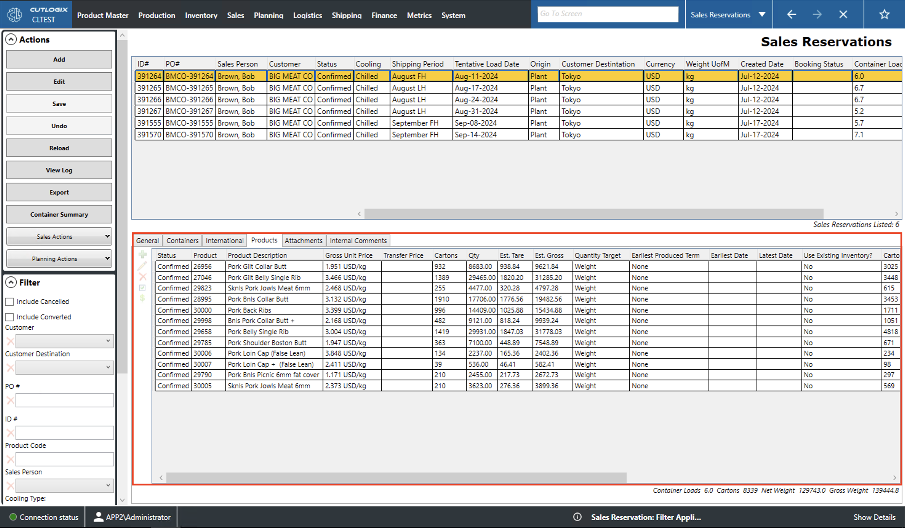 A Screenshot of the Packaging Tab