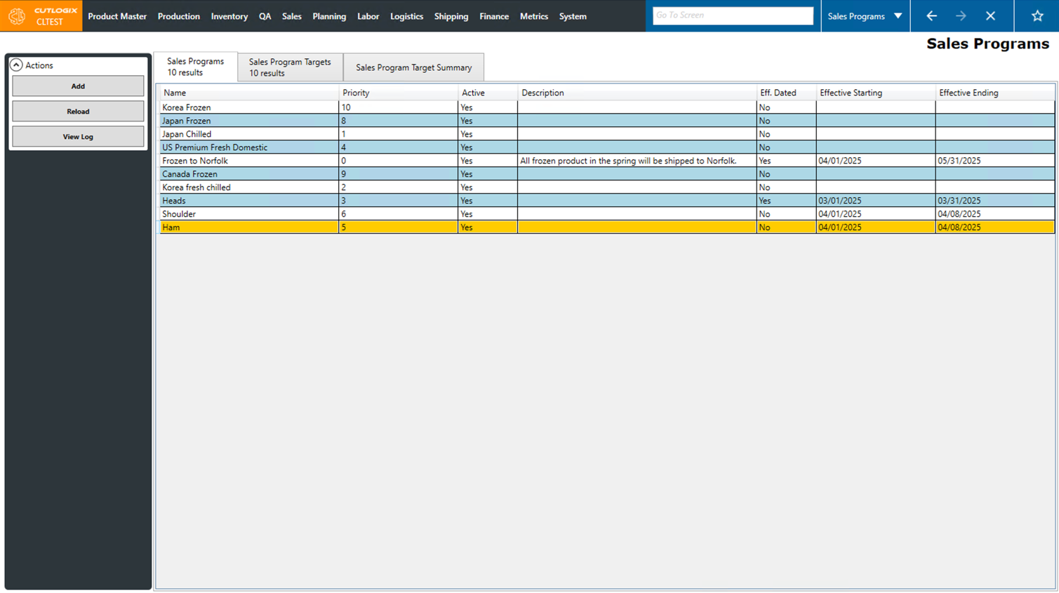 A Screenshot of the Packaging Tab