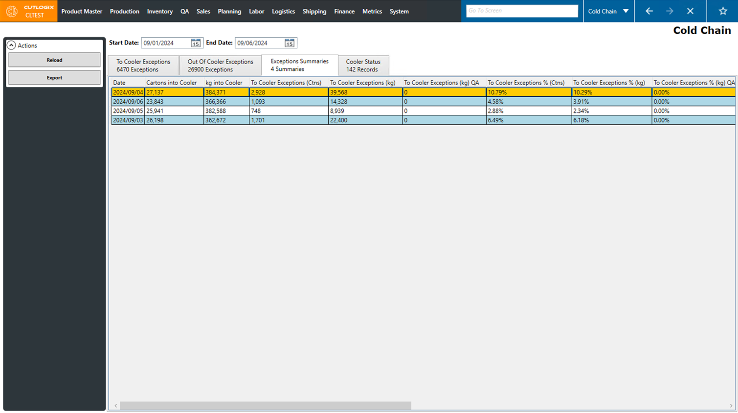 A Screenshot of the Packaging Tab